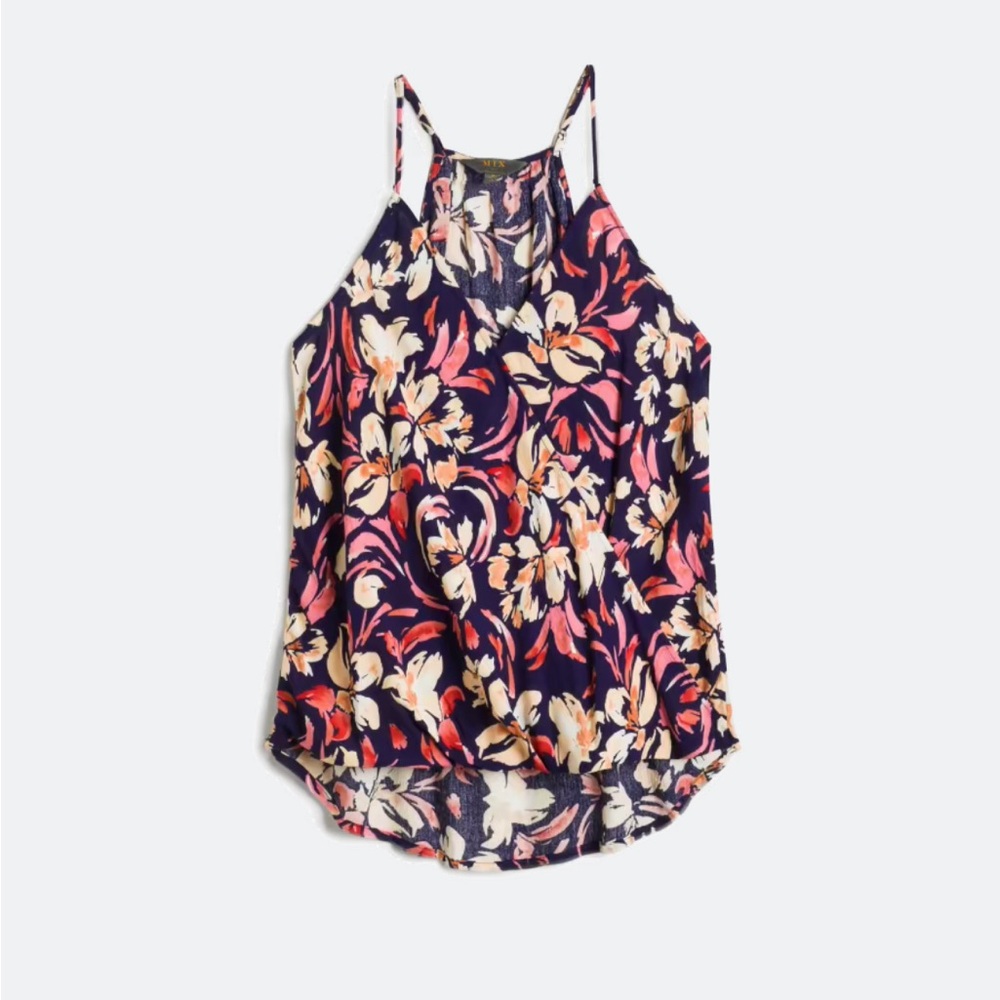 Market & Spruce Navy Floral Camisole